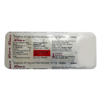 BILAGRA M Tablet 10's - Asthma/COPD-Ast