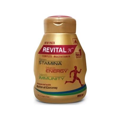 Revital H Men Capsules 30's + Free Revital H Women Tablet 4's - Multi-Vitamins