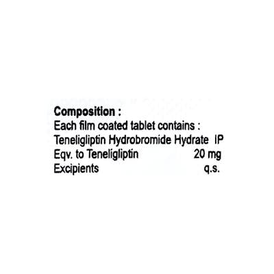TENSORIN 20mg Tablet 10's - Diabetes-Ant