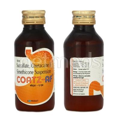 Coatz AF Suspension 100ml - Ulcer/Reflux/Flatulence-Aaa