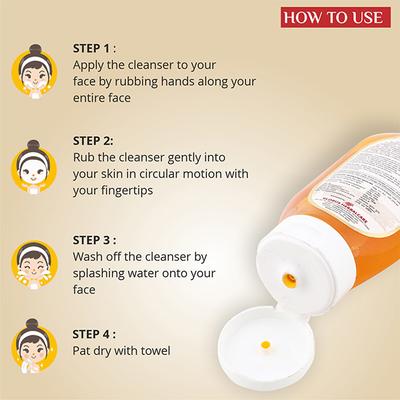 Globus Remedies Apple Cider Vinegar Face Wash for Deep Cleansing 100 ml - Face Washes