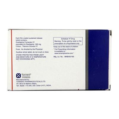 Q Mind SR 300mg Tablet 10'S - Schizophrenia-Aps
