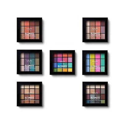 Nyx Professional Makeup Ultimate Shadow Palette - Smoky And Highlight 13.28 gm - Eyeshadow, Bases & Primers