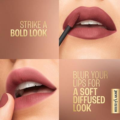 Lakme Xtraordin-airy Lip Mousse Mini - Chocolate Temptation 1.8 g - Liquid Lipsticks