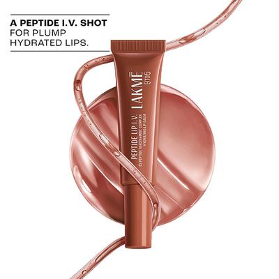 Lakme Peptide Lip IV, Hydrating Lip Balm, Brown Lip Retreat 10 g - Lip Balms