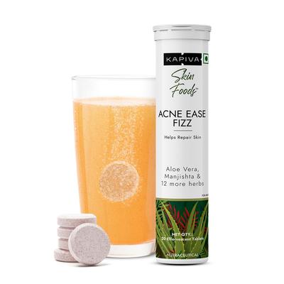 Kapiva Skin Foods Acne Ease Fizz Tablet 20's - Skin-Treatment