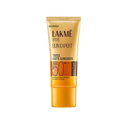 Lakme Tinted Sunscreen SPF 50 PA +++ UVA/B Protection, for All Dry, Oily, Normal Skin 100 ml - Face Sunscreen