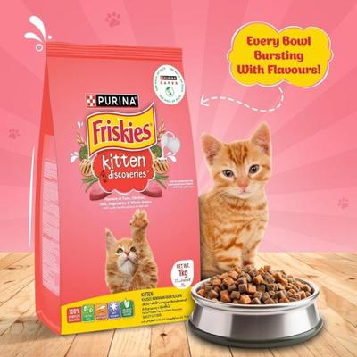 Nestle Purina Friskies Kitten Discoveries Cat Food 1 kg - Petfood