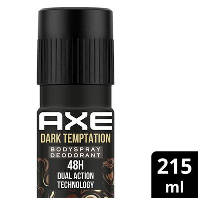 Axe Dark Temptation Long Lasting Deodorant Bodyspray For Men 215 ml - Men Deodorants/Roll-Ons