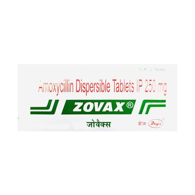 Zovax 250mg Tablet 10'S - Bacterial Infections-Pen
