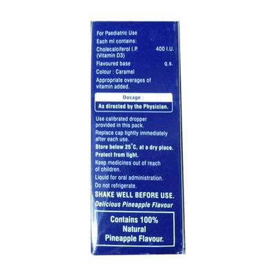 ULTRA D3 400iu Drops 15ml - Supplements-Vit