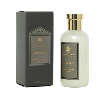 Truefitt and Hill Apsley Bath and Shower Cream Essential Grooming Collection 200 ml - Shower Gels & Body Wash