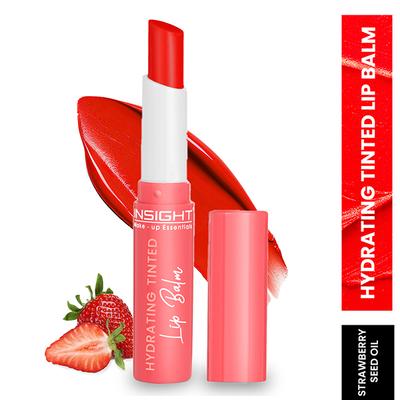 Insight Cosmetics Hydrating Tinted Lip Balm - Strawberry Seed Oil 2.5 gm - Lip Balms