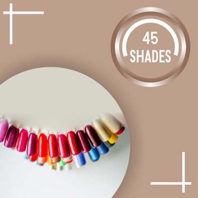 Nails On Board Handmade Press On Gel Nails- Chocolate Nude Medium 50 gm - Nail Care