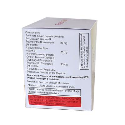 Roseday Gold 20mg Capsule 10'S - Blood Clot-Ant