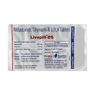 Livopill DS Tablet 10'S - Liver Disease