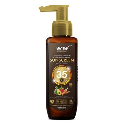 WOW Skin Science Sunscreen Matte Finish - SPF 35 PA++ (100ml X 2) 1's - Body Sunscreen