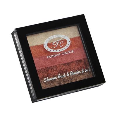 Fashion Colour Shimmer Brick And Blusher, Shade 04 8 gm - Blushes