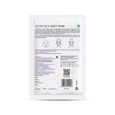 O3+ Facialist Glow Sheet Mask 30gm - Face Mask