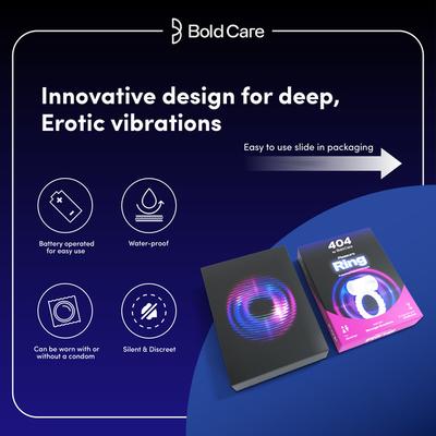 Bold Care Pleasure Rechargeable Ring 1's - Massagers And Vibrators