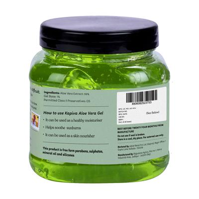 Kapiva Pure Aloe Vera Hydrating Gel 500 gm - Face Gels