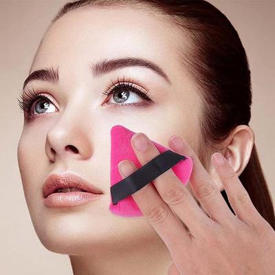 Bronson Professional pizza puff triangle makeup beauty blender sponge powder puff (Mix Colors) 2's - Setting Spray