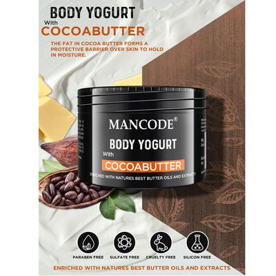 Mancode Cocoa Butter Body Yogurt 100 gm - Lotions & Creams