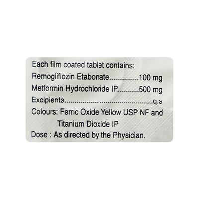 RENIVA M 500 Tablet 10's - Diabetes-Ant