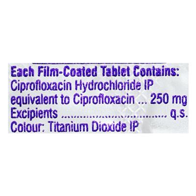 Cebran 250mg Tablet 10'S - Bacterial Infections-Qui
