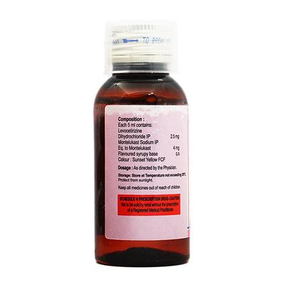 Levocet M 4/2.5mg Syrup 60ml - Allergies-Ant