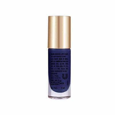 Lakme 9To5 Primer + Gloss Nail Colour Summer Blue 6 Ml - Nail Polish