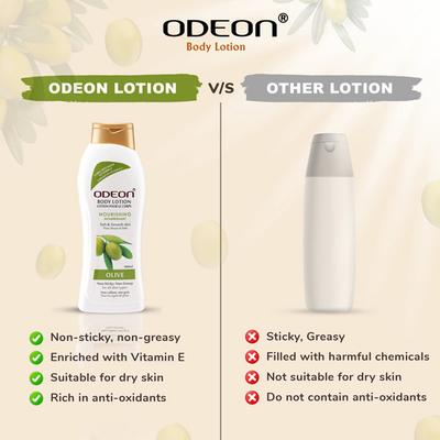 Odeon Nourishing Olive Body Lotion 400 ml - Lotions & Creams