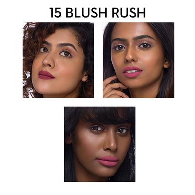 SUGAR Cosmetics Smudge Me Not Liquid Lipstick - 15 Blush Rush (Pale Pink) 4.5 ml - Liquid Lipsticks