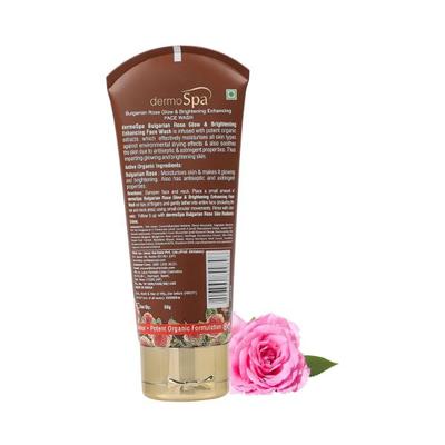 Lotus Professional dermoSpa BULGARIAN ROSE GLOW & BRIGHTENING ENHANCING FACE WASH 80 gm - Face Wash & Cleansers