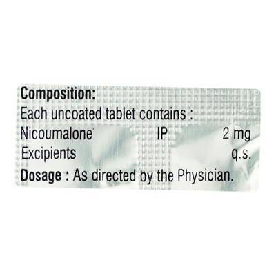 NICOMOL 2 Tablet 10's - Blood Clot-Ant