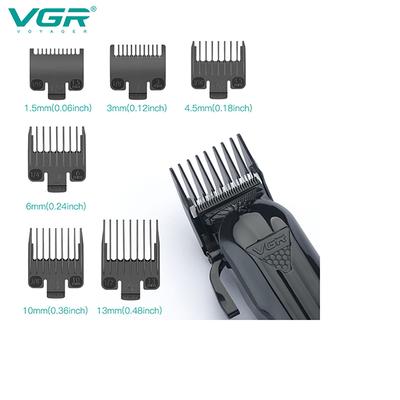 VGR V-282 Trimmer 200 min Runtime 6 Length Settings (Black) 1's - Trimmers