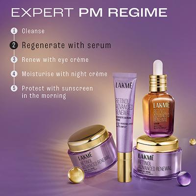 Lakme Retinol Advanced Renewal Serum 30 ml - Dark Circle & Wrinkle Busters