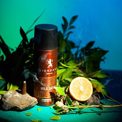 Giordano Wild Safari Deodorant Spray 200 ml - Men Deodorants/Roll-Ons