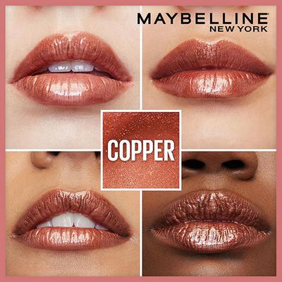 Maybelline New York Lifter Gloss, Hydrating Lip Gloss, Copper 5.4 ml - Lip Glosses