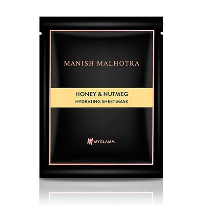 Manish Malhotra Beauty By MyGlamm Honey & Nutmeg Hydrating Sheet Mask 25 ml - Men Perfumes (Edt/Edp)