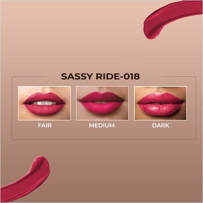 Colorbar Powerkiss Vegan Matte Lipcolor - Sassy Ride 5 ml - Liquid Lipsticks