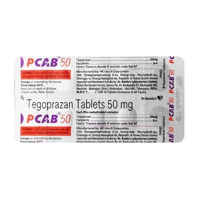PCAB 50 Tablet 10's - General-P