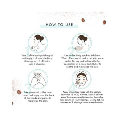 mCaffeine Complete Winter Skincare Pack 640 gm - Scrubs & Exfoliants