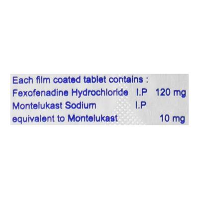 Montasma FX Tablet 10'S - Allergies-Ant