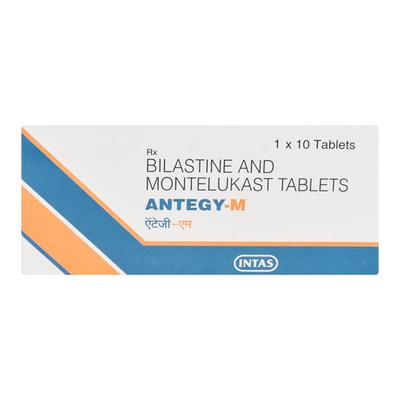 ANTEGY M Tablet 10's - Allergies-Ant