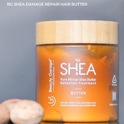Beauty Garage Shea Retention Butter 250 ml - Hair Masks & Packs