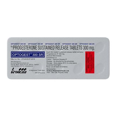 Optogest SR 300mg Tablet 10'S - Hormonal Therapy-Oes