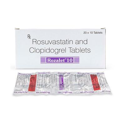 ROZALET 10mg Tablet 10's - High Cholesterol-Dys