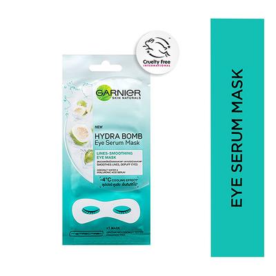 Garnier Hydra Bomb Eye Serum Mask, Coconut Water 6 gm - Eye Masks