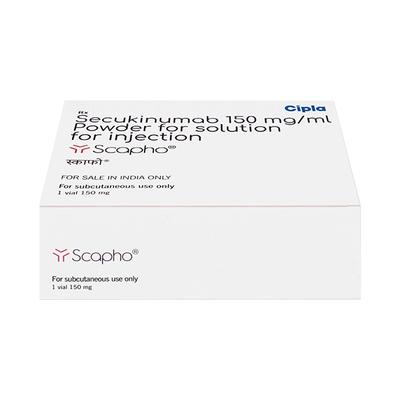 Scapho 150mg Injection 1's - Psoriasis/Seborrhea/Ichthyosis-Pso